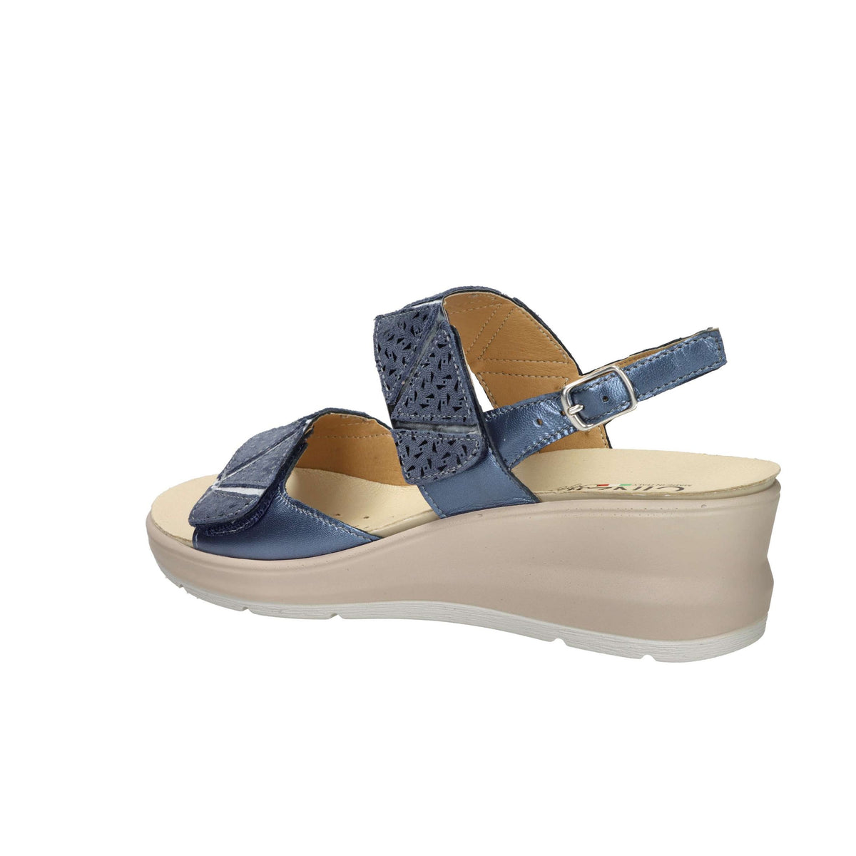 CINZIA SOFT Donna Sandali con zeppa IO13643 Blu