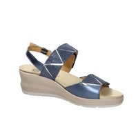 CINZIA SOFT Donna Sandali con zeppa IO13643 Blu