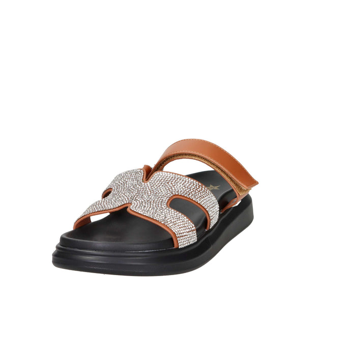 Shop Art Donna Ciabatte basse SASS250267 Cuoio