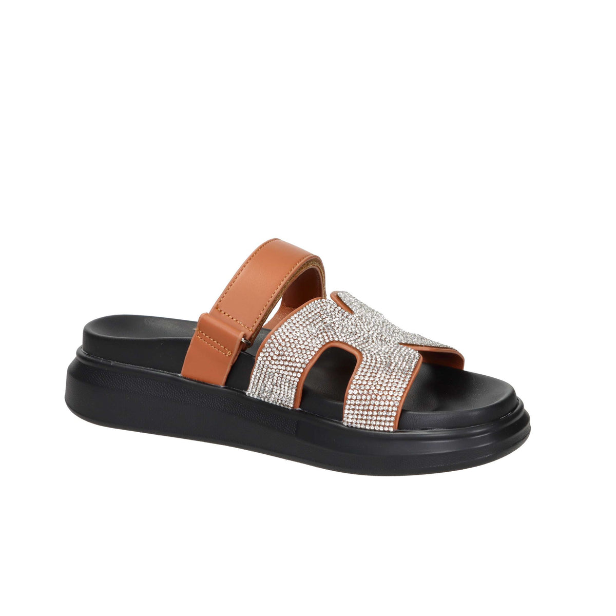 Shop Art Donna Ciabatte basse SASS250267 Cuoio