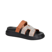 Shop Art Donna Ciabatte basse SASS250267 Cuoio