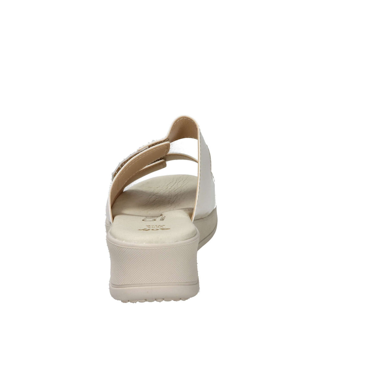 CINZIA SOFT Donna Ciabatte con zeppa LF85002 Beige/Oro