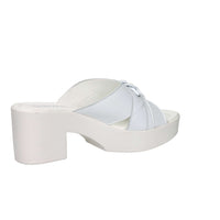 CINZIA SOFT Donna Ciabatte con tacco IAF203519 Bianco