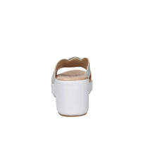 CINZIA SOFT Donna Ciabatte con zeppa TS61312 Argento