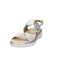 CINZIA SOFT Donna Sandali con zeppa IO20687 Bianco