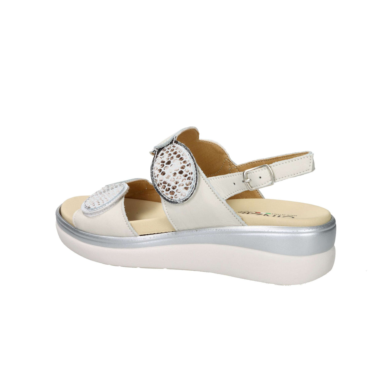 CINZIA SOFT Donna Sandali con zeppa IO20687 Bianco