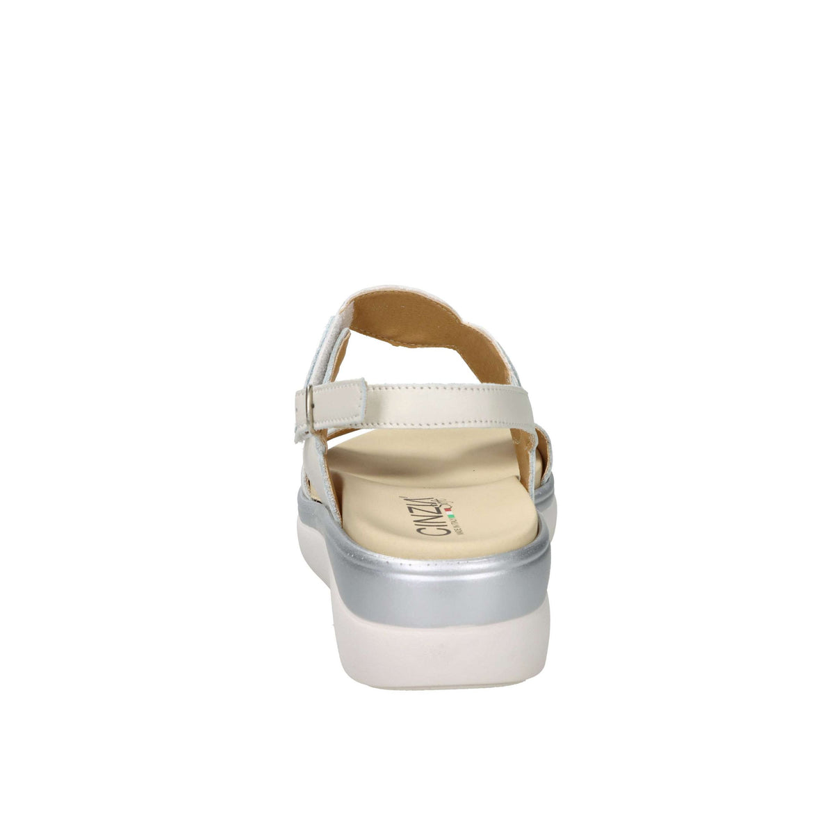 CINZIA SOFT Donna Sandali con zeppa IO20687 Bianco