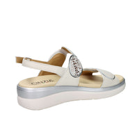 CINZIA SOFT Donna Sandali con zeppa IO20687 Bianco