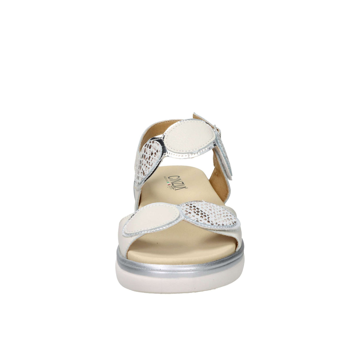 CINZIA SOFT Donna Sandali con zeppa IO20687 Bianco