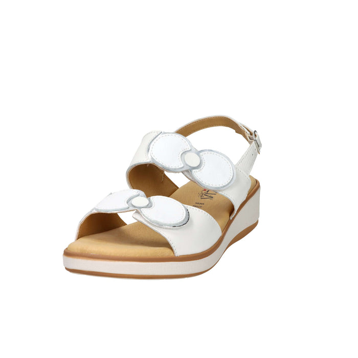 CINZIA SOFT Donna Sandali con zeppa IO21637CP Bianco