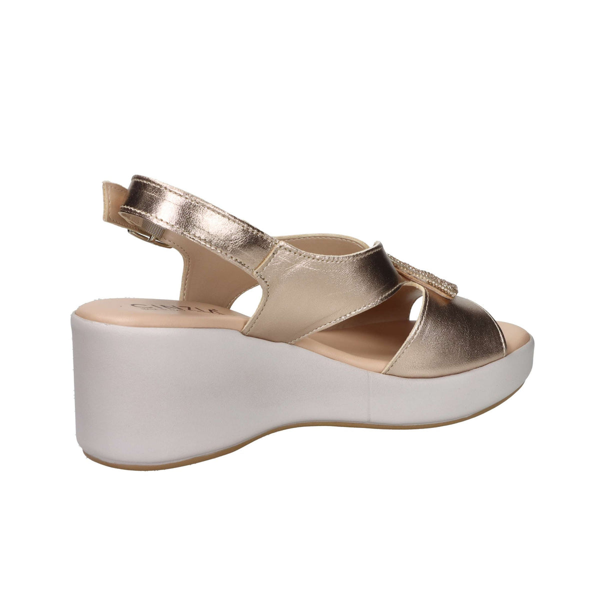 CINZIA SOFT Donna Sandali con zeppa TS61313 Rame