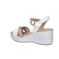 CINZIA SOFT Donna Sandali con zeppa TS61224 Bianco