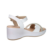 CINZIA SOFT Donna Sandali con zeppa TS61224 Bianco
