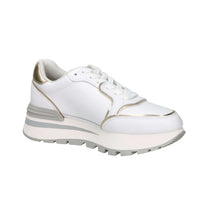LIU-JO Donna Sneakers bassa AMAZING 25 Bianco/Oro