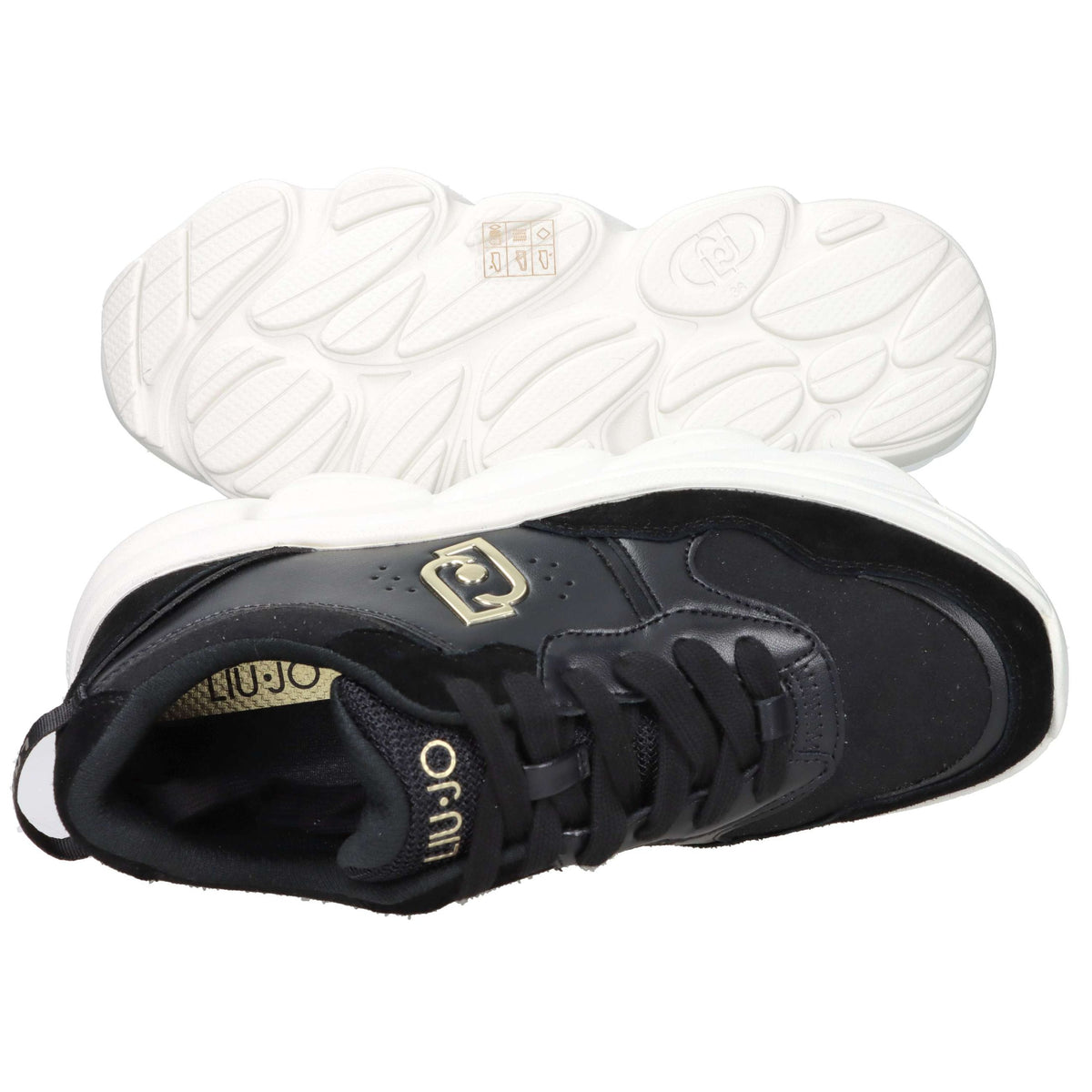 LIU-JO Donna Sneakers bassa STEFFY 01 Nero