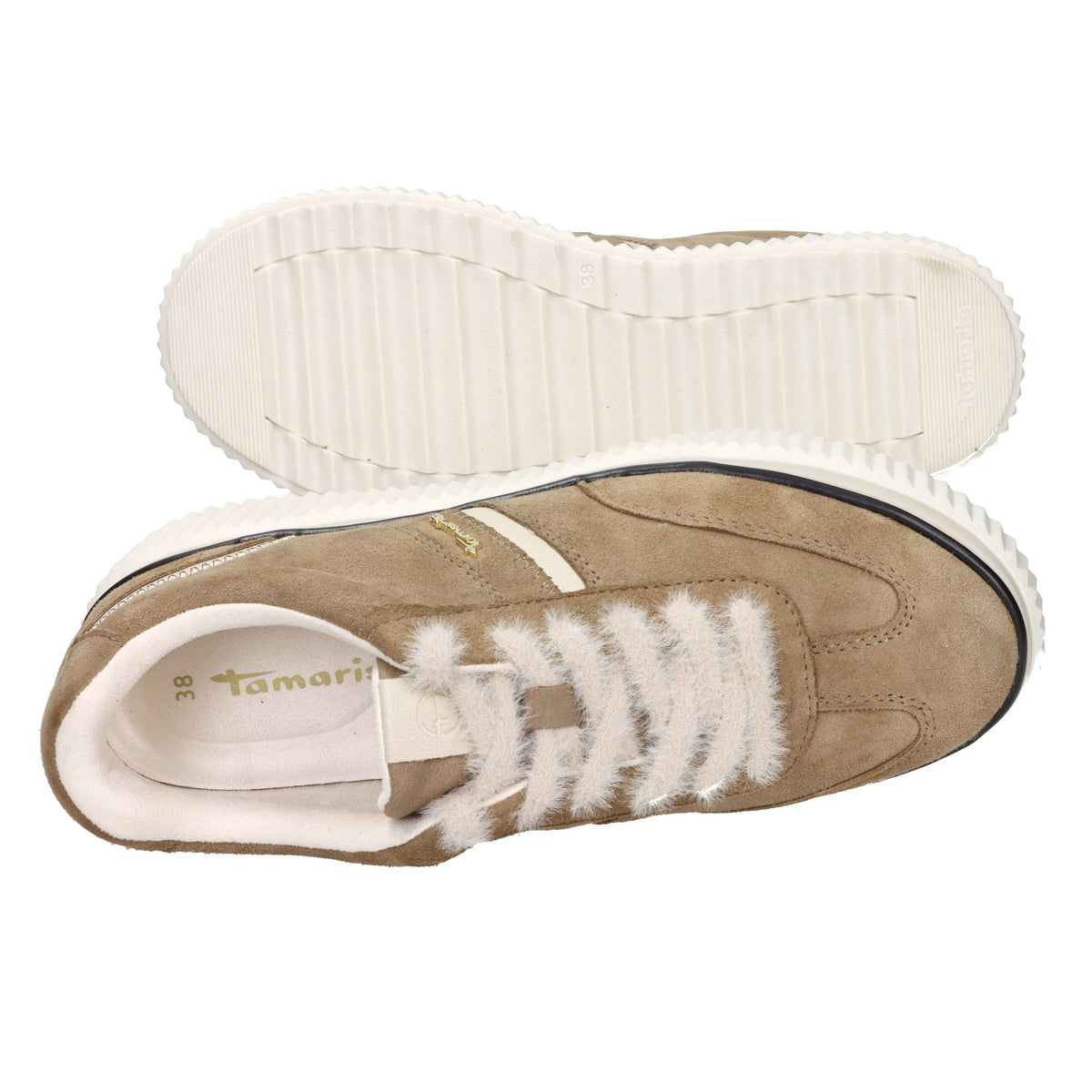 Tamaris Donna Sneakers bassa 1-23753-45 Cammello