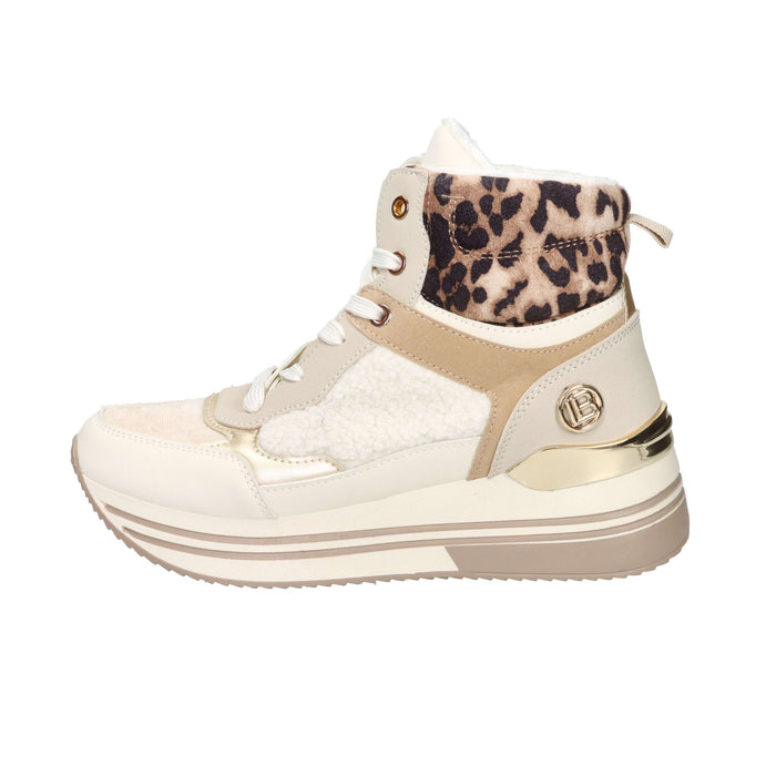 LAURA BIAGIOTTI Donna Sneakers alta 9256 Beige