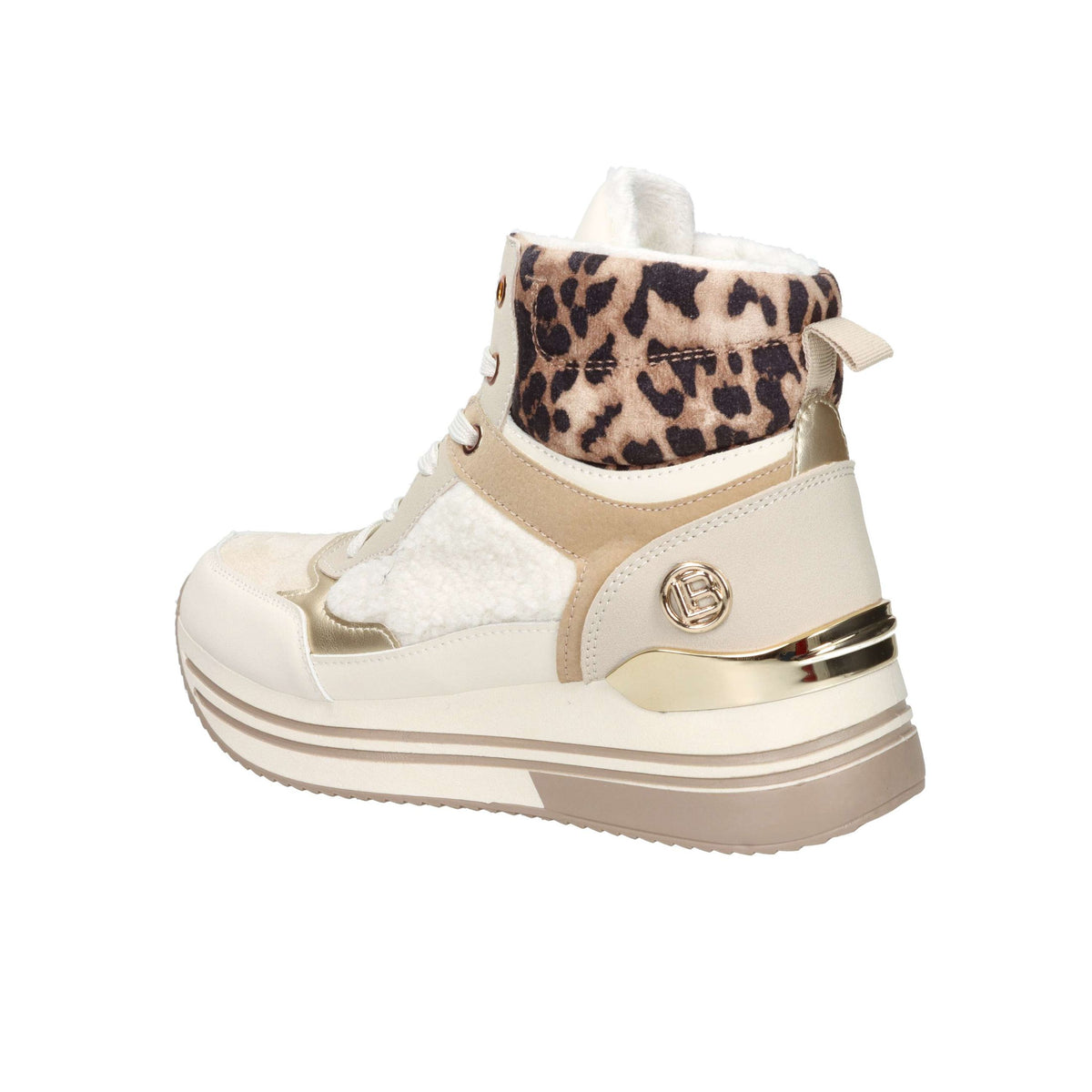 LAURA BIAGIOTTI Donna Sneakers alta 9256 Beige