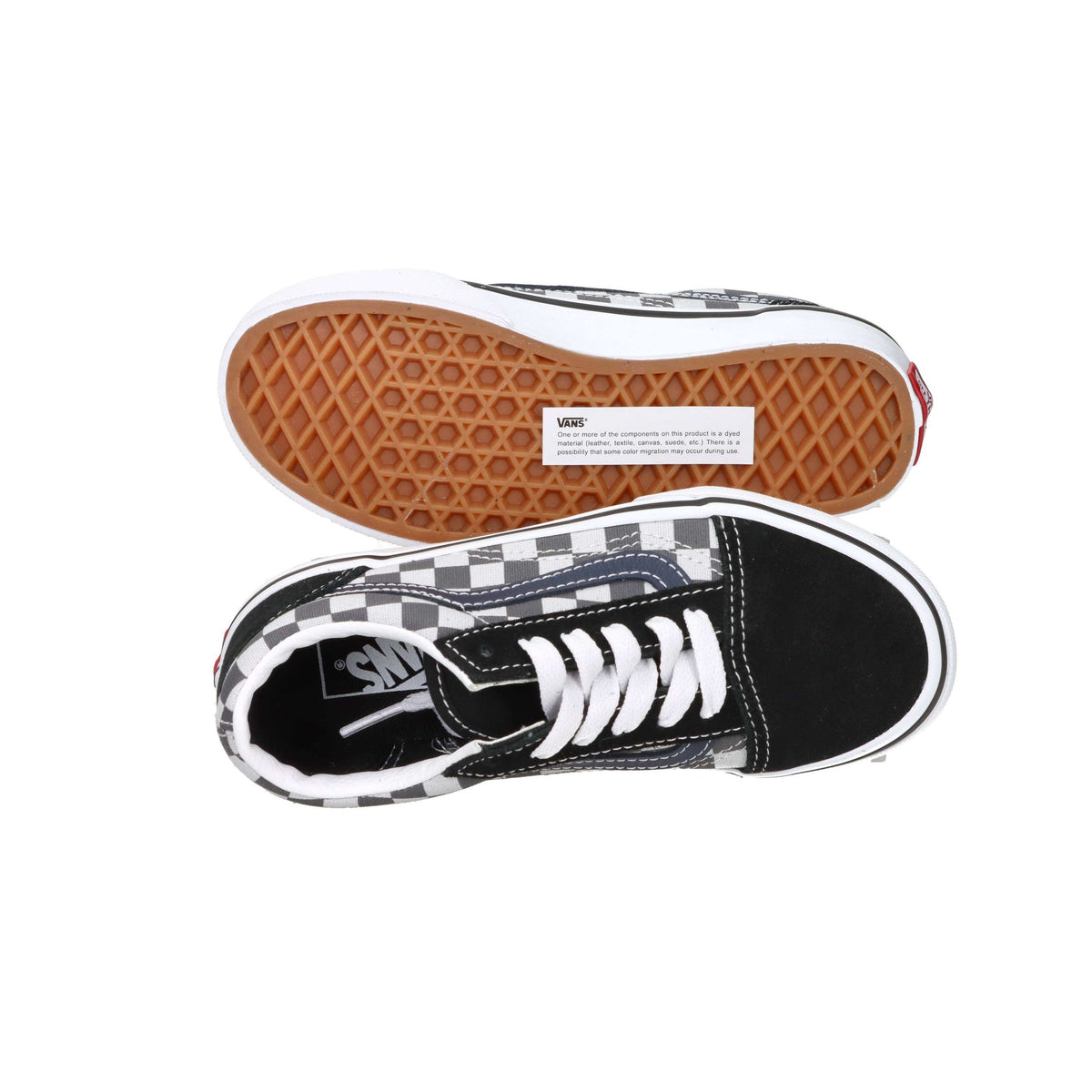 Vans Bambini e ragazzi Sneakers bassa VN000CYVBLU1 Nero/Bianco