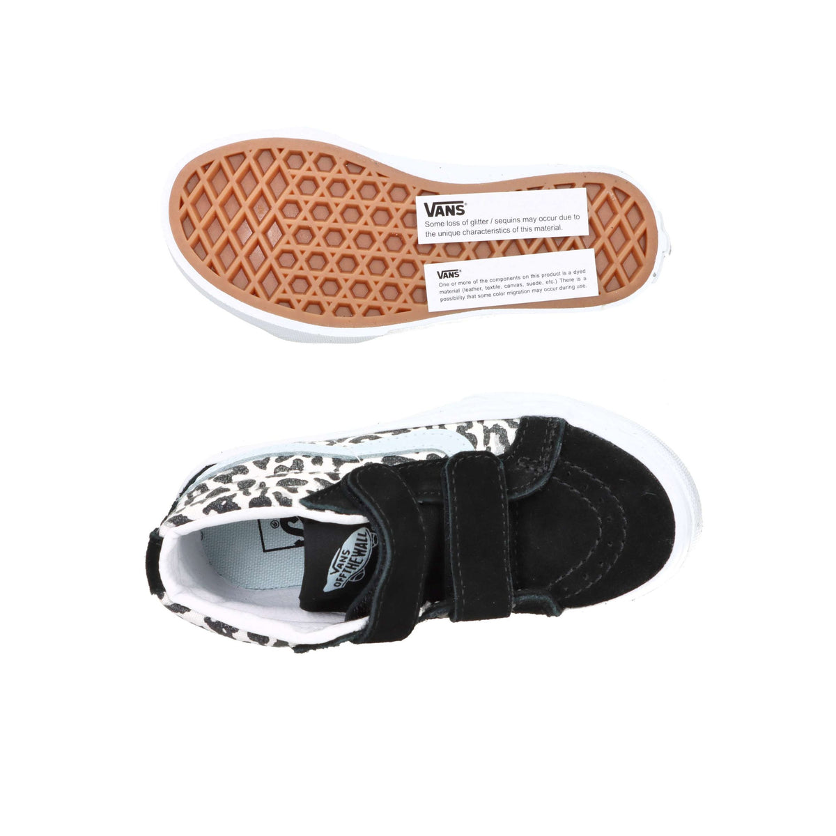 Vans Bambine e ragazze Sneakers alta VN000CZ7O331 Nero/Bianco