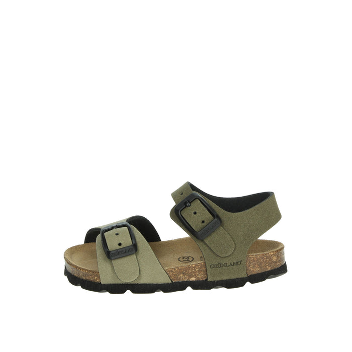 GRUNLAND Bambini e ragazzi Sandali bassi SB2113-40 Verdone
