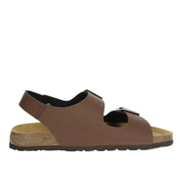 GRUNLAND Uomo Sandali bassi SB3645-40 Marrone