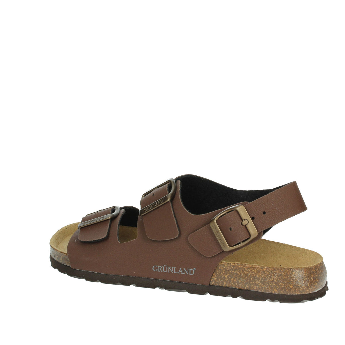 GRUNLAND Uomo Sandali bassi SB3645-40 Marrone