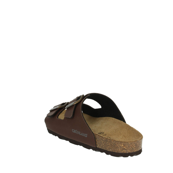 GRUNLAND Donna Ciabatte basse CB1557-40 Marrone