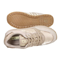 LIU-JO Donna Sneakers bassa MAXI WONDER 91 Tortora