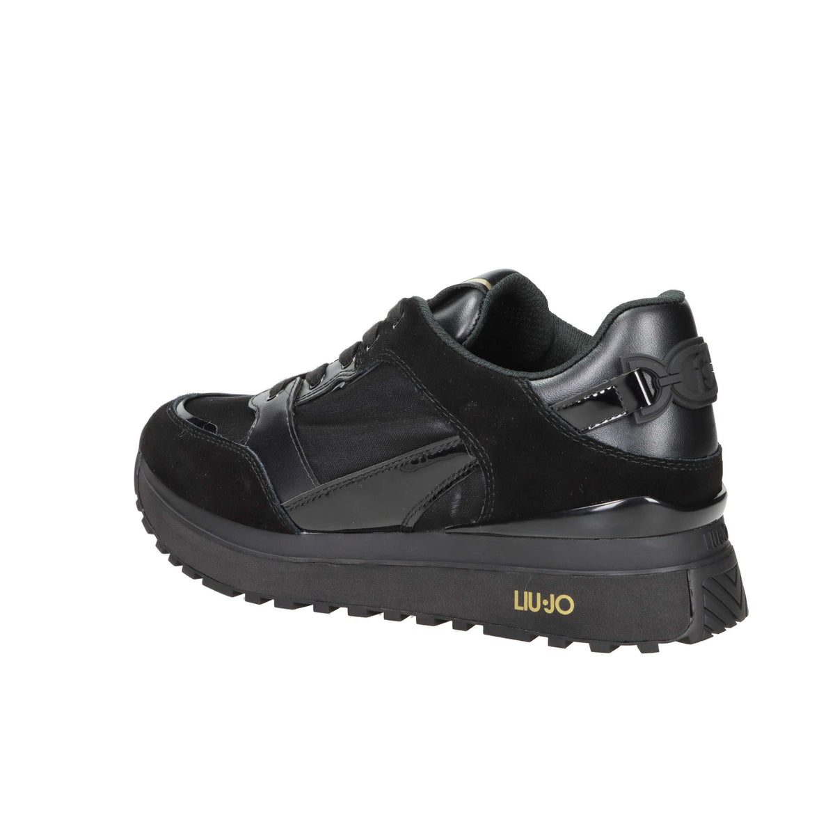 LIU-JO Donna Sneakers bassa MAXI WONDER 91 Nero