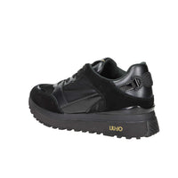 LIU-JO Donna Sneakers bassa MAXI WONDER 91 Nero