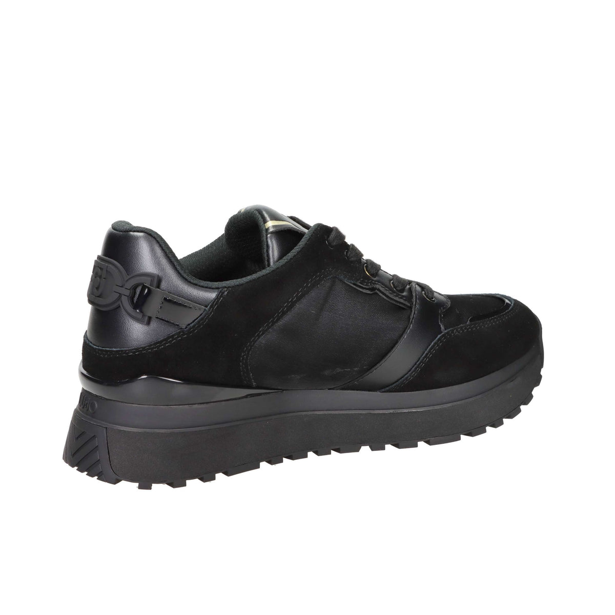 LIU-JO Donna Sneakers bassa MAXI WONDER 91 Nero