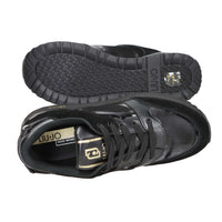 LIU-JO Donna Sneakers bassa MAXI WONDER 91 Nero