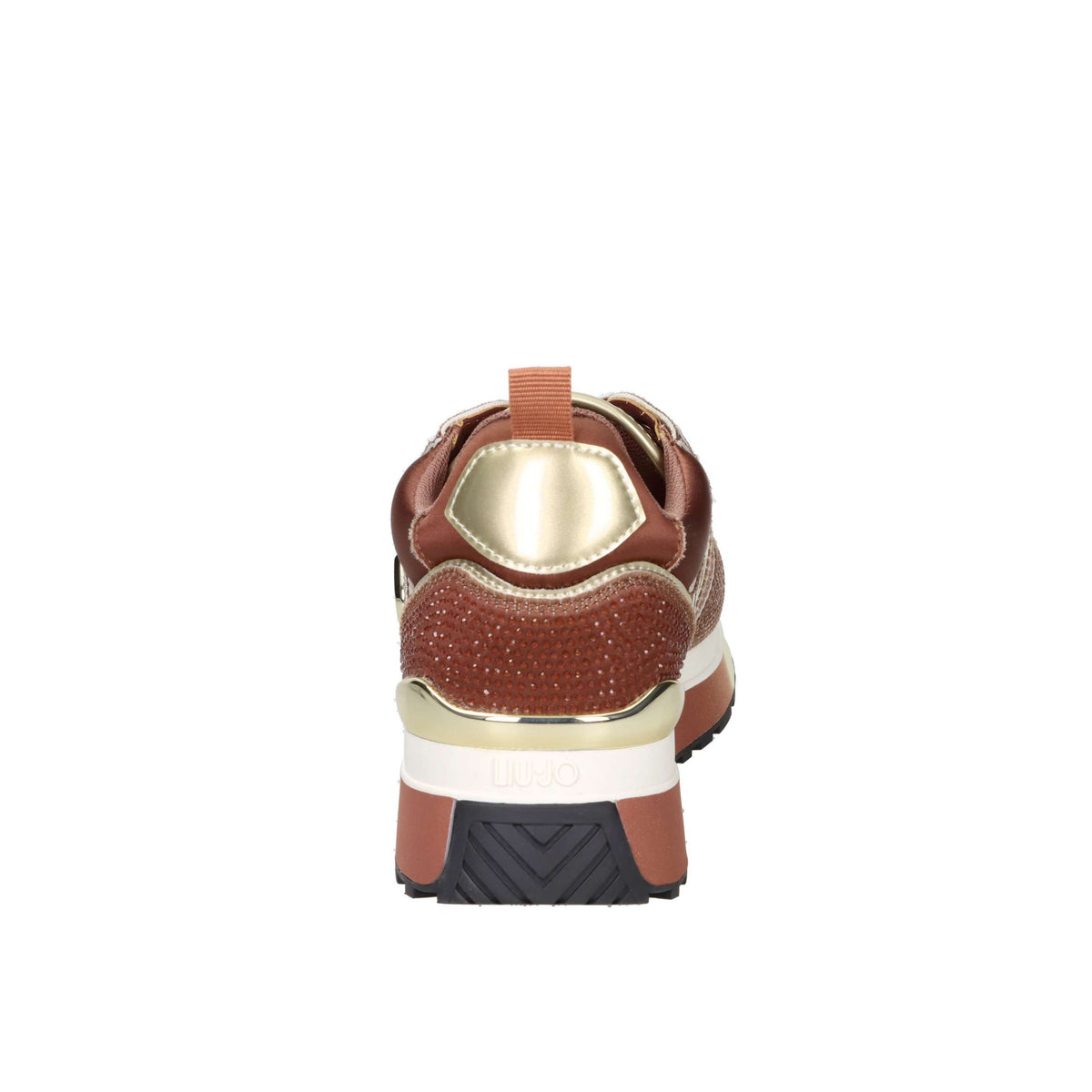 LIU-JO Donna Sneakers bassa MAXI WONDER 01 Bronzo