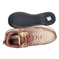 LIU-JO Donna Sneakers bassa MAXI WONDER 01 Bronzo