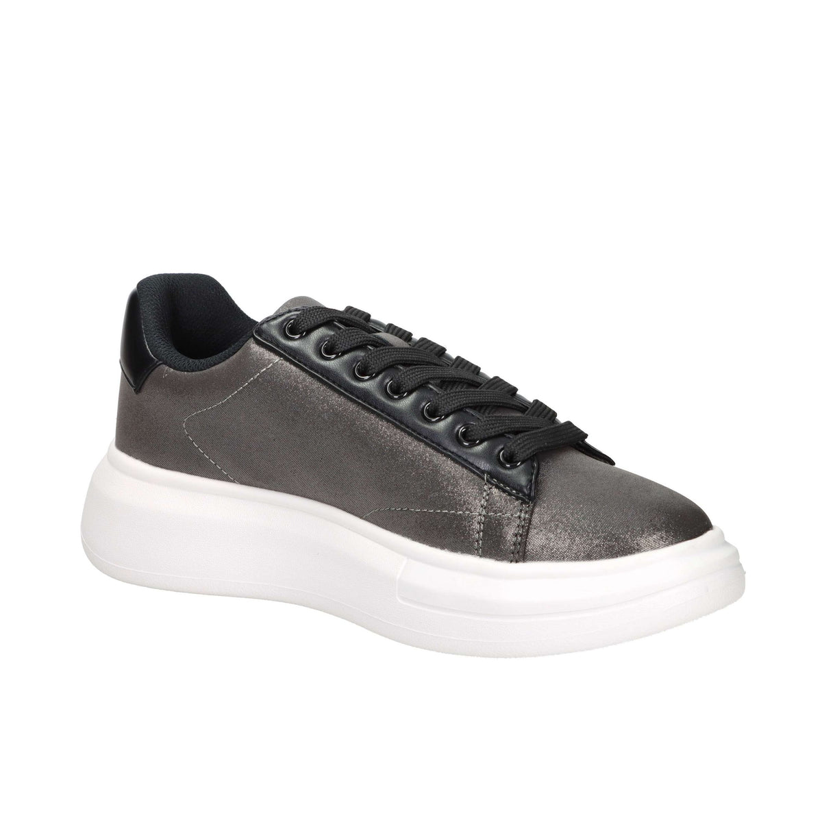 LIU-JO Donna Sneakers bassa BABOL 01 Antracite