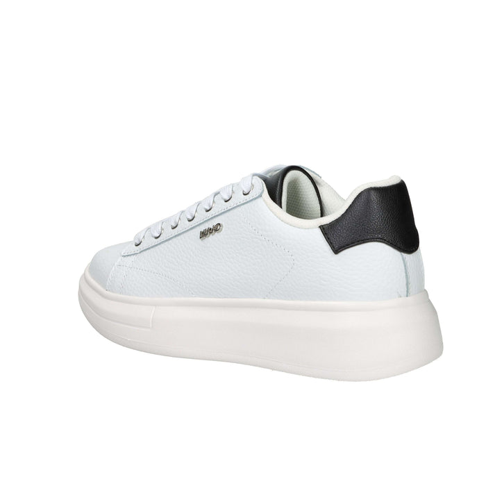 LIU-JO Donna Sneakers bassa BABOL 01 Bianco/Nero