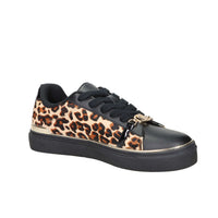 LIU-JO Donna Sneakers bassa KIKI 01 Nero/Beige