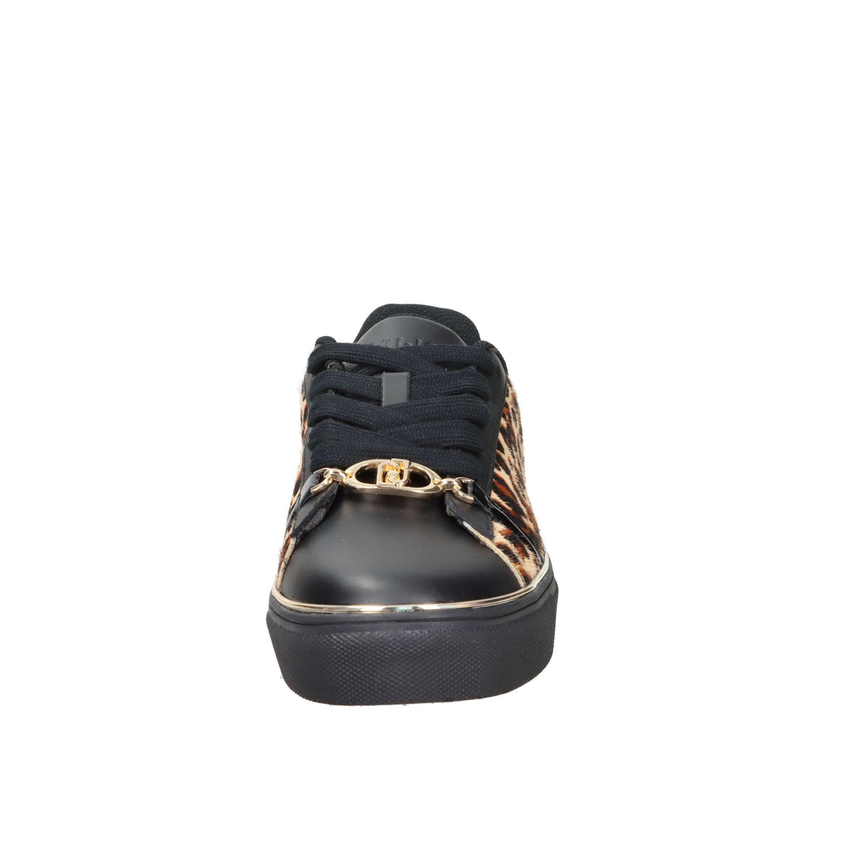 LIU-JO Donna Sneakers bassa KIKI 01 Nero/Beige