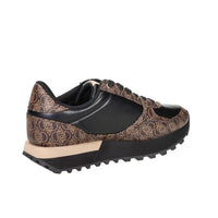 LIU-JO Donna Sneakers bassa EVELYN 915 Nero/Marrone