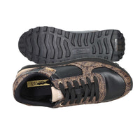 LIU-JO Donna Sneakers bassa EVELYN 915 Nero/Marrone