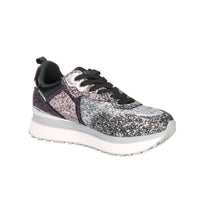 LIU-JO Donna Sneakers bassa MAXI WONDER 1 Argento