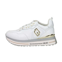 LIU-JO Donna Sneakers bassa MAXI WONDER 1 Bianco