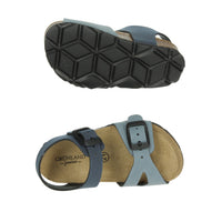 GRUNLAND Bambini e ragazzi Sandali bassi SB2113-40 Verdone