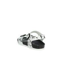 GRUNLAND Bambini e ragazzi Sandali bassi SB1410-40 Bianco/Nero