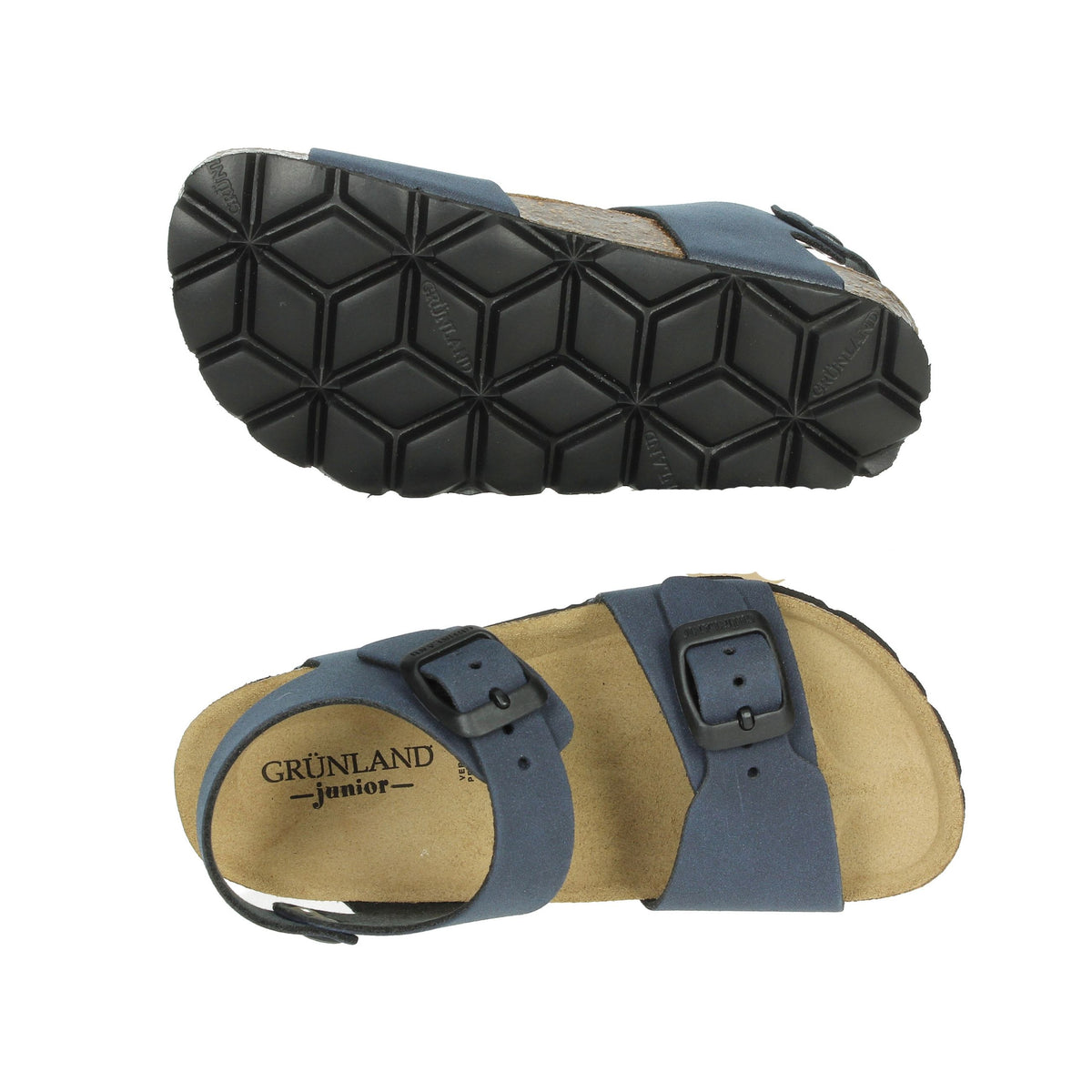GRUNLAND Bambini e ragazzi Sandali bassi SB0635-40 Blu