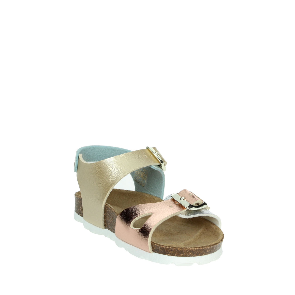 GRUNLAND Bambine e ragazze Sandali bassi SB0646-40 Argento