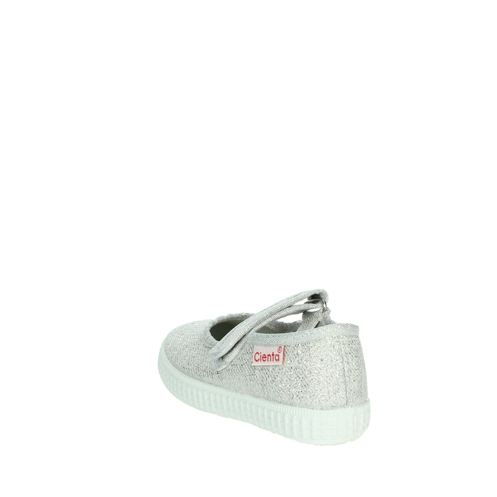 CIENTA Bambine e ragazze Ballerine 56013 Argento