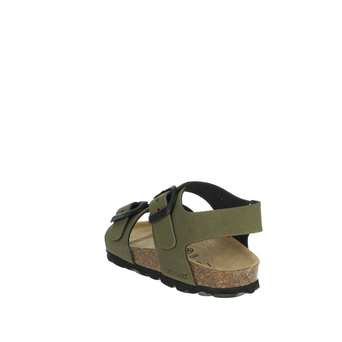 GRUNLAND Bambini e ragazzi Sandali bassi SB0635-40 Verdone
