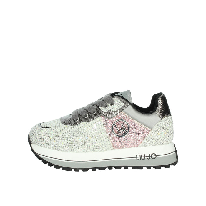 LIU-JO Bambine e ragazze Sneakers bassa 4F4307 TX007 Grigio
